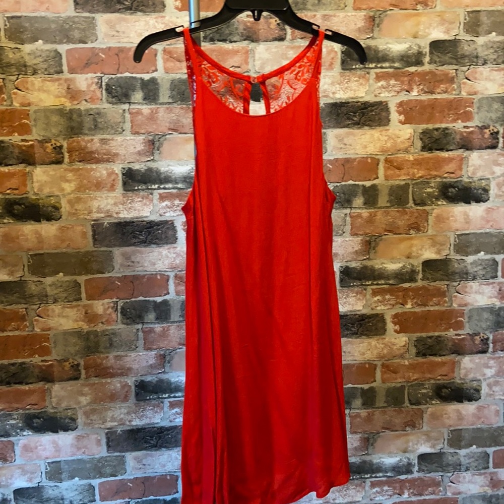 Red dress